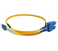 FO Patch Cord 9/125 Dpx OS2 2.0mm LC/UPC-SC/UPC-5m LSOH.