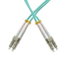 FO Patch Cord 50/125 Dpx OM3 2.0mm LC/UPC-LC/UPC-1m LSO. FO Patch Cord 50/125 Dpx OM3 2.0mm LC/UPC-LC/UPC-1m LSO.
