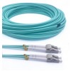 FO Patch Cord 50/125 Dpx OM3 2.0mm LC/UPC-LC/UPC-5m LSOH.