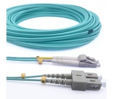 FO Patch Cord 50/125 Dpx OM3 2.0mm LC/UPC-SC/UPC-5m LSOH. FO Patch Cord 50/125 Dpx OM3 2.0mm LC/UPC-SC/UPC-5m LSOH.
