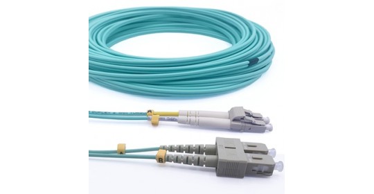 FO Patch Cord 50/125 Dpx OM3 2.0mm LC/UPC-SC/UPC-5m LSOH. FO Patch Cord 50/125 Dpx OM3 2.0mm LC/UPC-SC/UPC-5m LSOH.