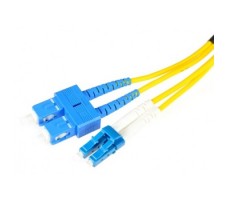 FO Patch Cord 9/125 Dpx OS2 2.0mm LC/UPC-SC/UPC-10m LSOH.