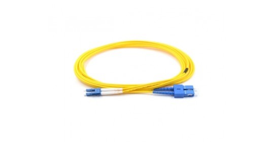 FO Patch Cord 9/125 Dpx OS2 2.0mm LC/UPC-SC/UPC-20m LSOH.