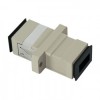 FO Adapter OM1 62.5/125 Spx SC/UPC-SC/UPC W/Clip/ Fl -Beige.