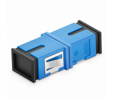 FO Adapter OS2 9/125 Spx SC/UPC-SC/UPC W/Clips Fl- Blue.