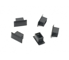 Blank Simplex For FO Patch Panel 1000/Pkt Black -Webb.