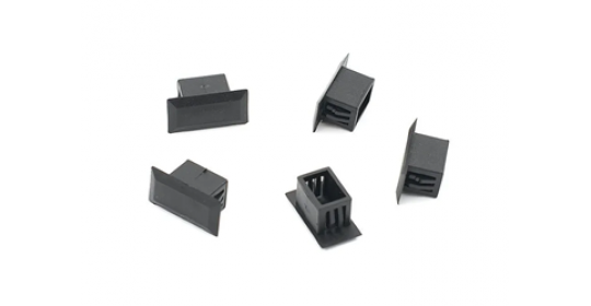 Blank Simplex For FO Patch Panel 1000/Pkt Black -Webb.