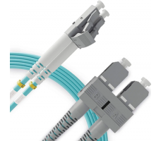 FO Patch Cord 50/125 Dpx OM3 2.0mm LC/UPC-SC/UPC-30m LSOH. FO Patch Cord 50/125 Dpx OM3 2.0mm LC/UPC-SC/UPC-30m LSOH.