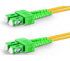 FO Patch Cord 9/125 Dpx OS2 2.0mm SC/APC-SC/APC-5m LSOH.