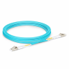 FO Patch Cord 50/125 Dpx OM3 2.0mm LC/UPC-LC/UPC-3m LSOH AQ.
