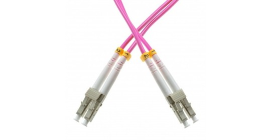 FO Patch Cord 50./125 Dpx OM4 2.0mm LC/UPC-LC/UPC-3m LSOH.