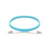 FO Patch Cord 50/125 Dpx OM3 2.0mm LC/UPC-LC/UPC-1m LSOH AQ.