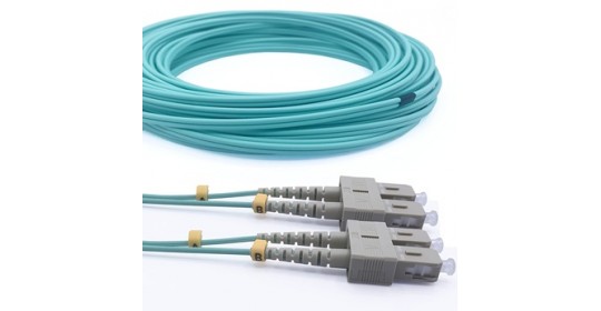 FO Patch Cord 50/125 Dpx OM3 2.0mm SC/UPC-SC/UPC-1m LSOH AQ. FO Patch Cord 50/125 Dpx OM3 2.0mm SC/UPC-SC/UPC-1m LSOH AQ.