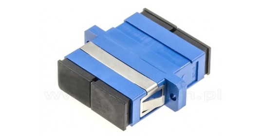 FO Adapter SC-SC Duplex SM- Blue.
