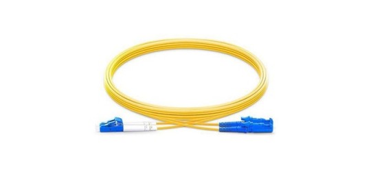 FO Patch Cord 9/125 Dpx OS2 2.0mm E2000/UPC-LC/UPC-1m LSOH.