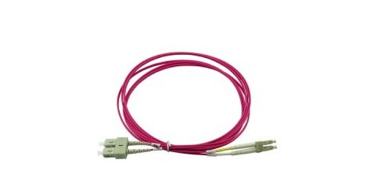 FO Patch Cord 50./125 Dpx OM4 2.0mm LC/UPC-SC/UPC-20m LSOH.