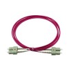 FO Patch Cord 50/125 Dpx OM4 2.0mm SC/UPC-SC/UPC-5m LSOH.