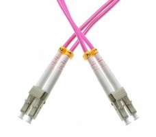 FO Patch Cord 50./125 Dpx OM4 2.0mm LC/UPC-LC/UPC-1m LSOH. FO Patch Cord 50./125 Dpx OM4 2.0mm LC/UPC-LC/UPC-1m LSOH.