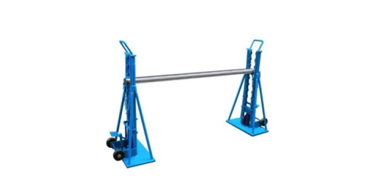 Cable Drum Lifting Jacks 5T W/Axle. Cable Drum Lifting Jacks 5T W/Axle.