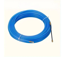 Fish Tape Steel Wire Insulated 4mm, 30m With Spinner & Eye. Fish Tape Steel Wire Insulated 4mm, 30m With Spinner & Eye.